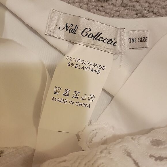 NWOT Black and White Lace Bralette Set O/S - Picture 3 of 7